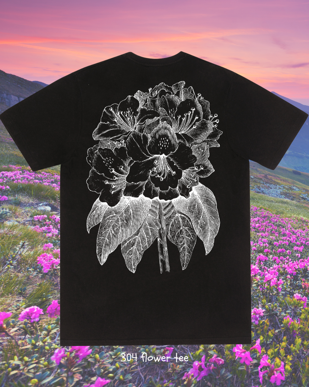 wv flower tee