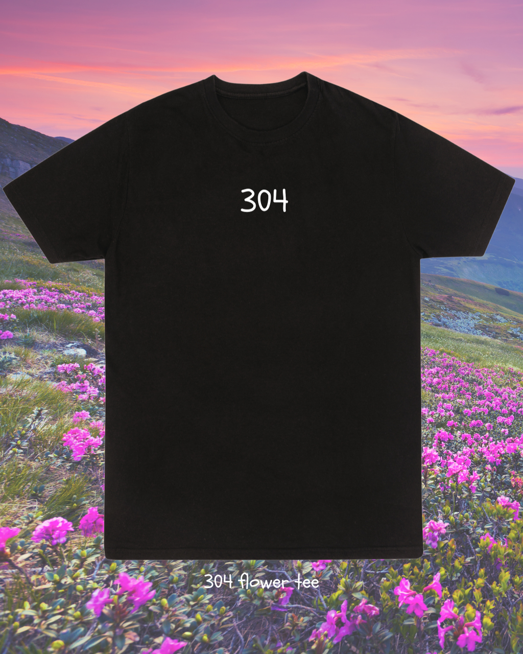 wv flower tee